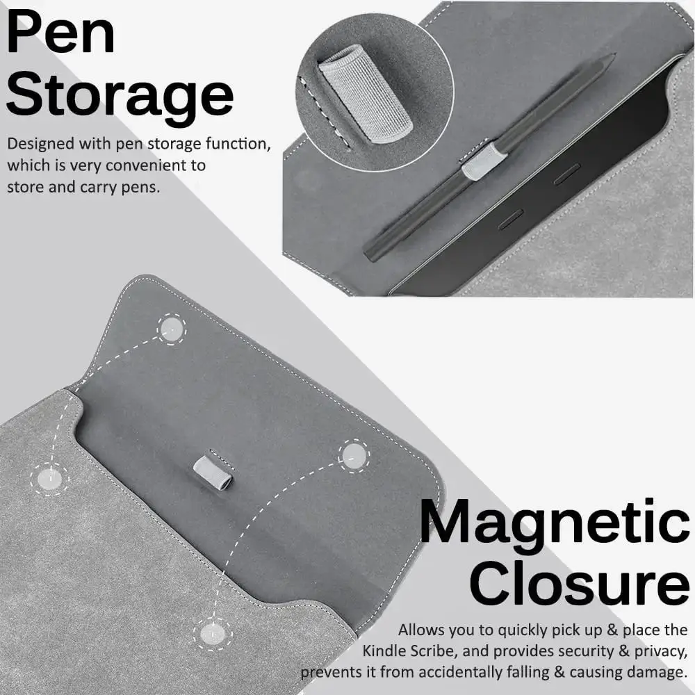 Slim Sleeve Pouch For Onyx Boox Tab Ultra 10C 10 C Pro 10.3" eBook Magnetic Cover For Boox Note Air 3 C 2 Plus X3 X2 X Case