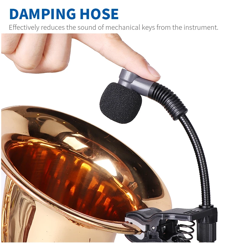 

Baomic UHF Wireless Camera Smart Phone Microphone Transmitter Receiver System