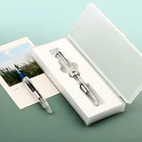 Majohn S6 Resin Fountain Pen EF F nib Wrting Ink Pen with Pen Box Office Business Gift Pens for students school stationery 2