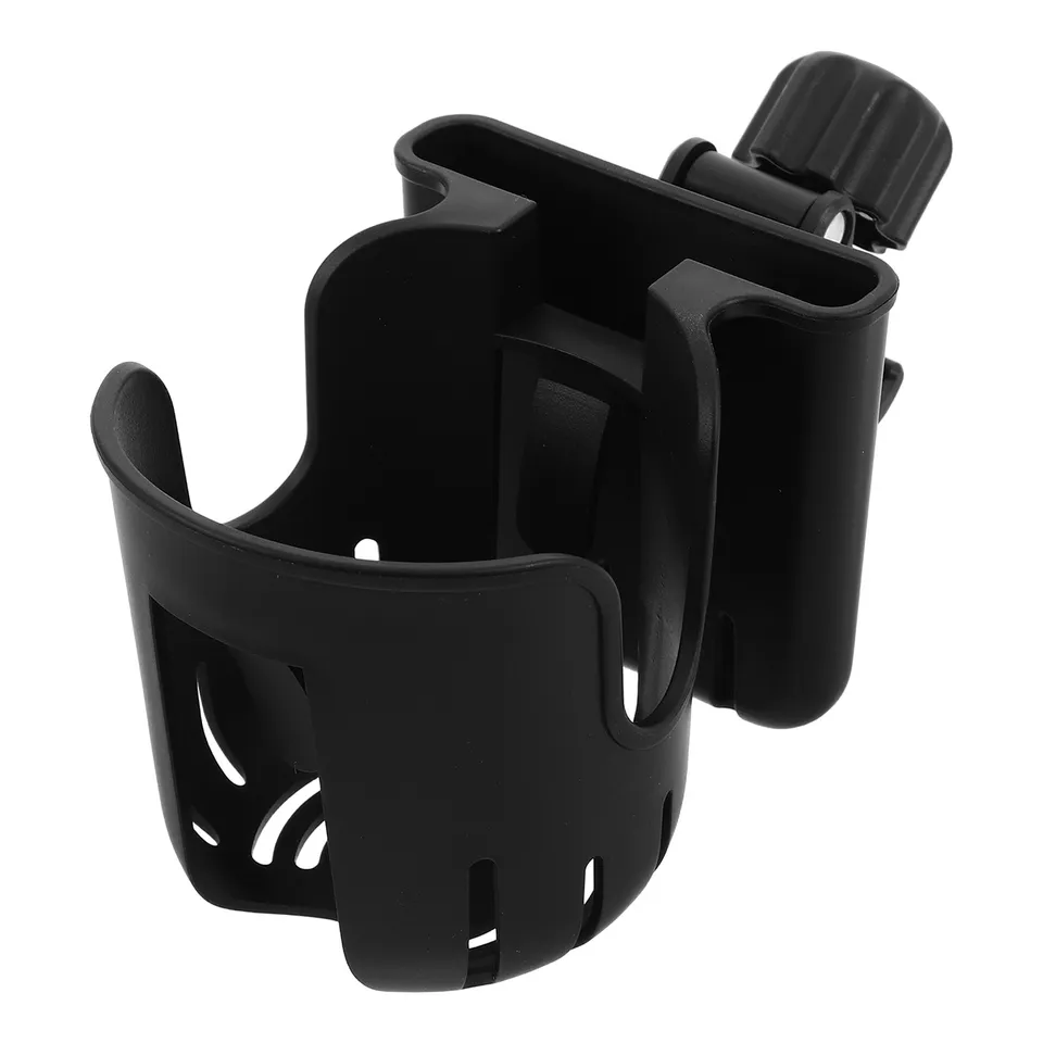 Portabibite Universale 2 In 1 Per Passeggino – Portabicchiere E Supporto Per Telefono Con Gancio Incluso - 5