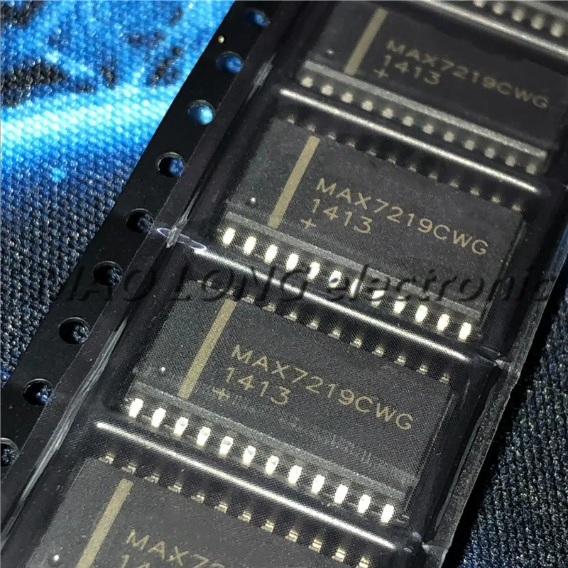 10-Pack MAX7219 LED Display Driver ICs SOP24 | MAX7219CWG, US Stock, New