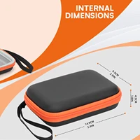 Сумка для хранения LaCie Rugged Mini 1TB/2TB/4TB/5TB Внешний жесткий диск Держатель для хранения жесткого диска для жестких дисков для SD-карт — изображение 4