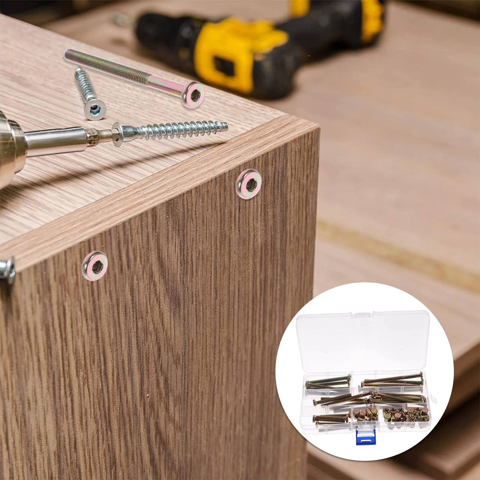 

Crib Conversion Kit Hexagon Socket Head Screw Baby Furniture Connector Bolts