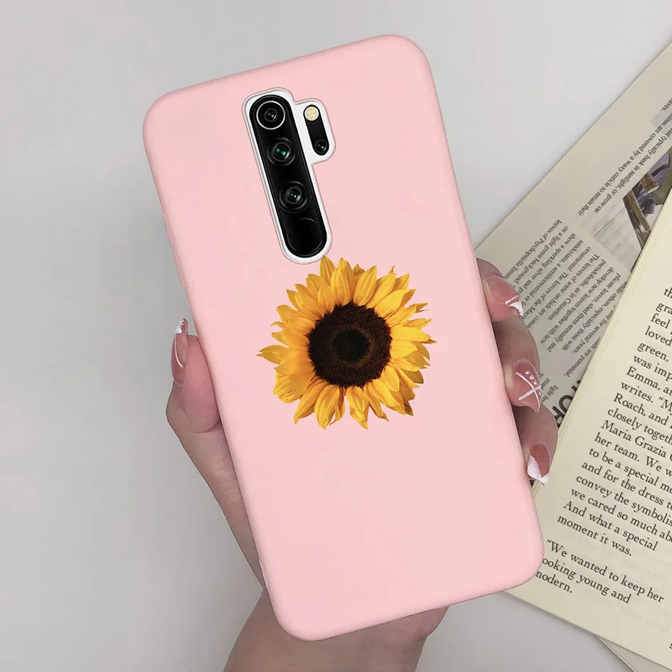 Sunflower Butterfly TPU Cover - Cute Girl Design for Smartphone Protection