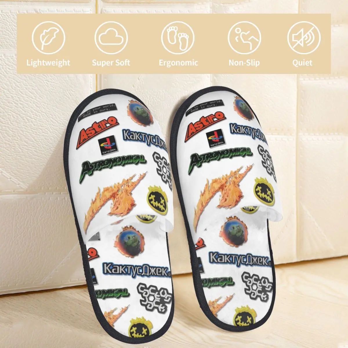 Рисунок 4 - Модные пушистые тапочки Cactus для мужчин и женщин