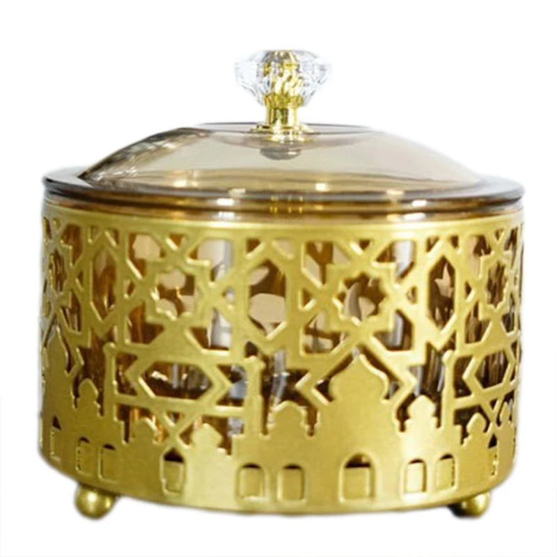 Stylish Middle Eastern Candy Tray Unique Candy Holder Home Decor Perfect for Home Entertaining and Office Breakrooms Y5GB