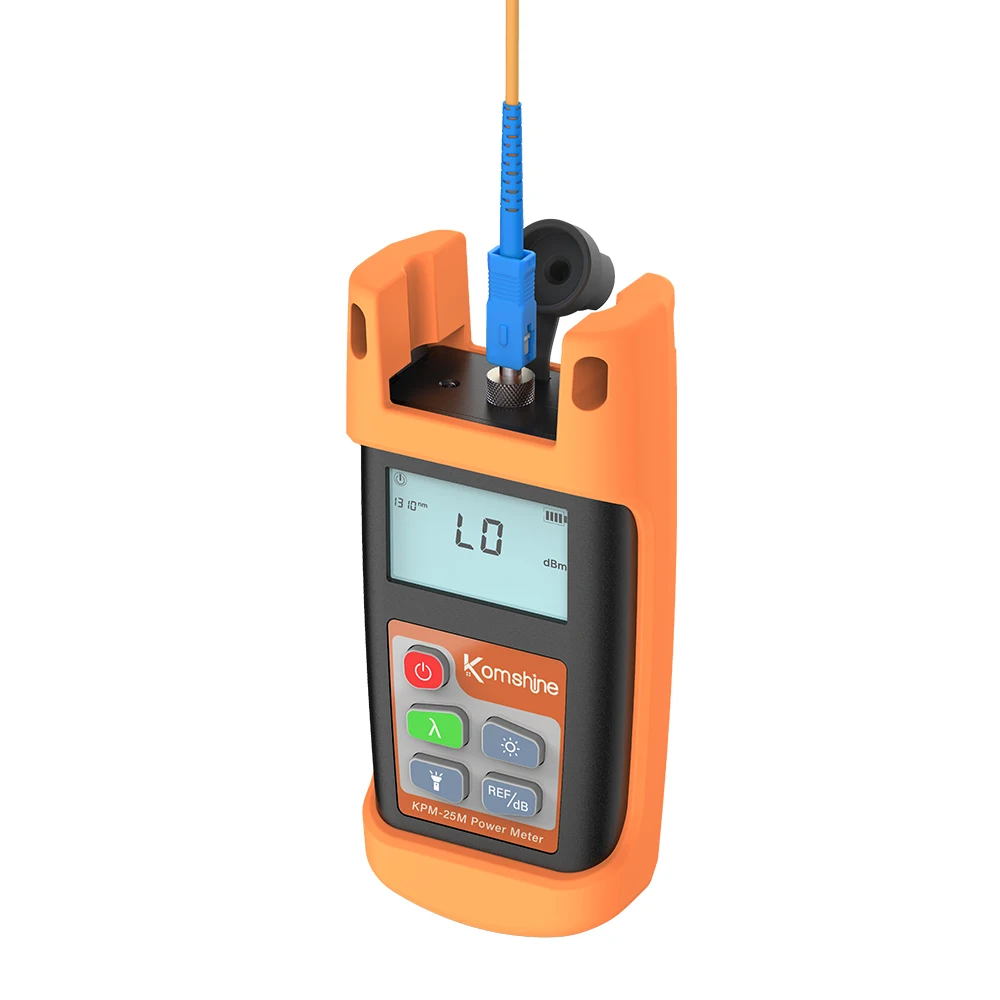 Used For Optical Fiber Cable Loss MeasurementKPM-25M Fiber Optical Handheld Test Tool Fiber Optic Power Meter KPM-25M OPM Tester
