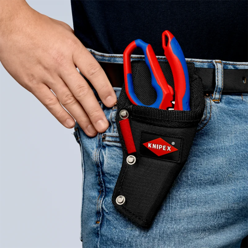 KNIPEX 00 19 75 LE Multi-purpose Belt Pouch Ideal Form for The Angled Electricians\' Shears 95 05 20 SB