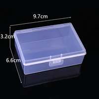Mini Boxes Rectangle Plastic Storage Box Practical Frosted Translucent Container Toolbox Bead Jewelry Case Display Organizer 1