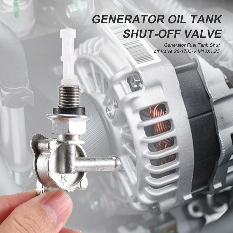 Generator Fuel Tank Shut Off Valve 28-1783-V M10X1.25