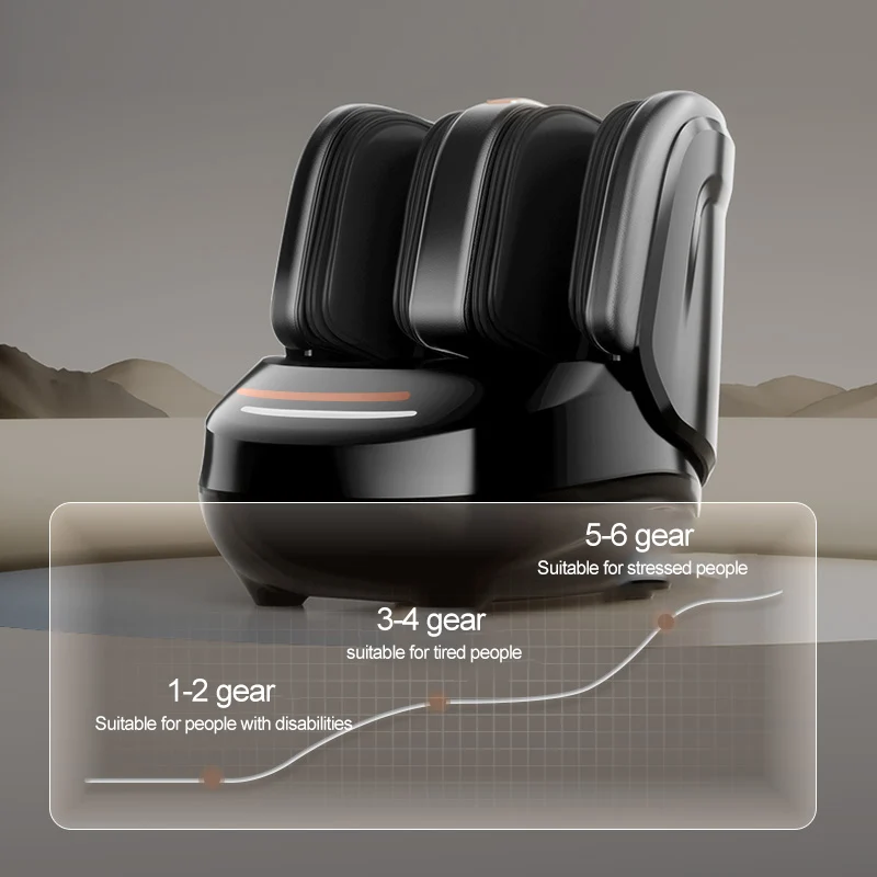 Electric Foot and Calf Massager with Heat and Compression