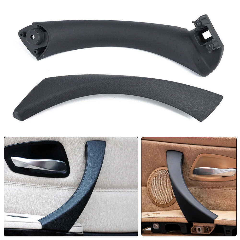 BMW 3 시리즈 E90 E91 자동차 내부 도어 핸들 패널 세단 풀 트림 커버 51417230850 51419150336 51417230849 51419150335