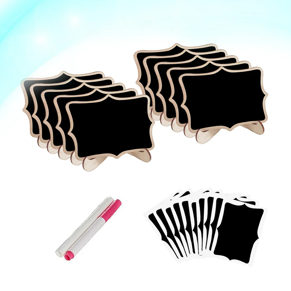 Chalkboards Signs with Easel Stand Small Chalkboards Blackboard for Weddings Message Blackboards Slate wooden blackboard wooden chalkboard