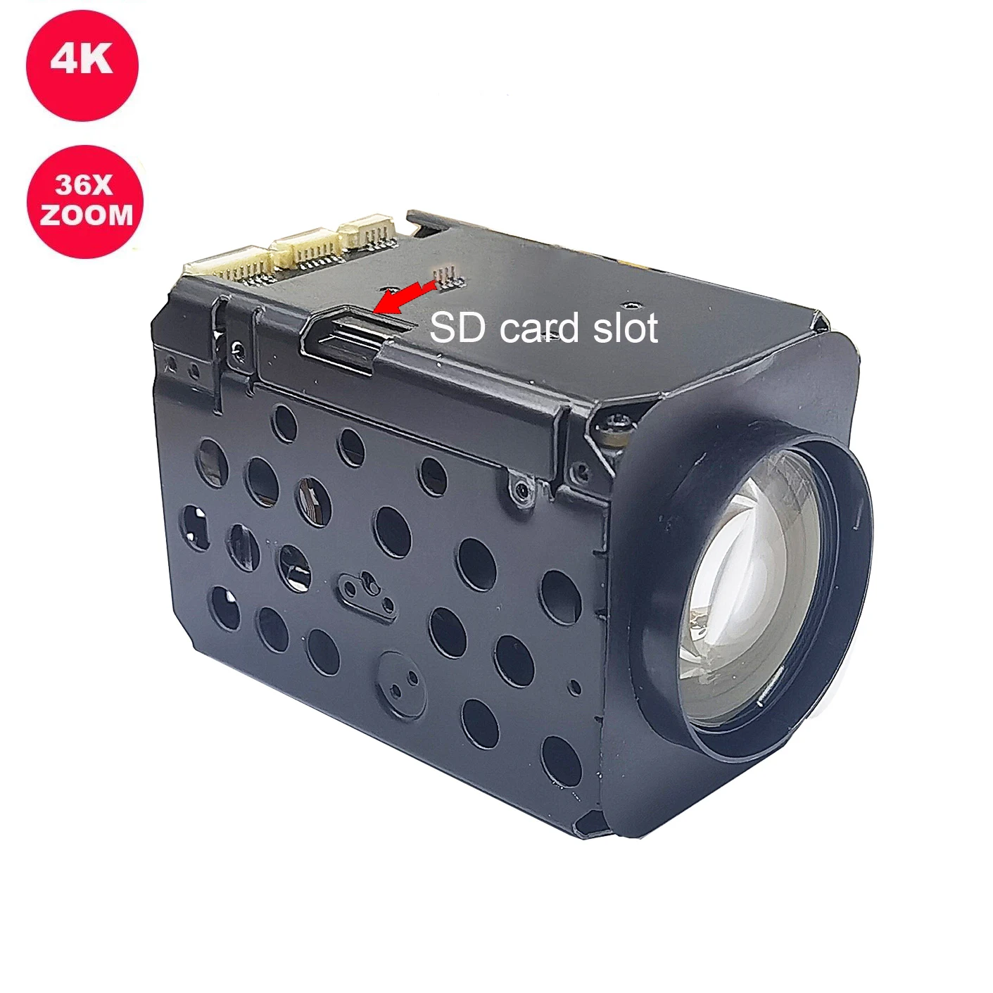 IP-камера с оптическим зумом 8 Мп 256 ГБ ONVIF IMX415 SD |