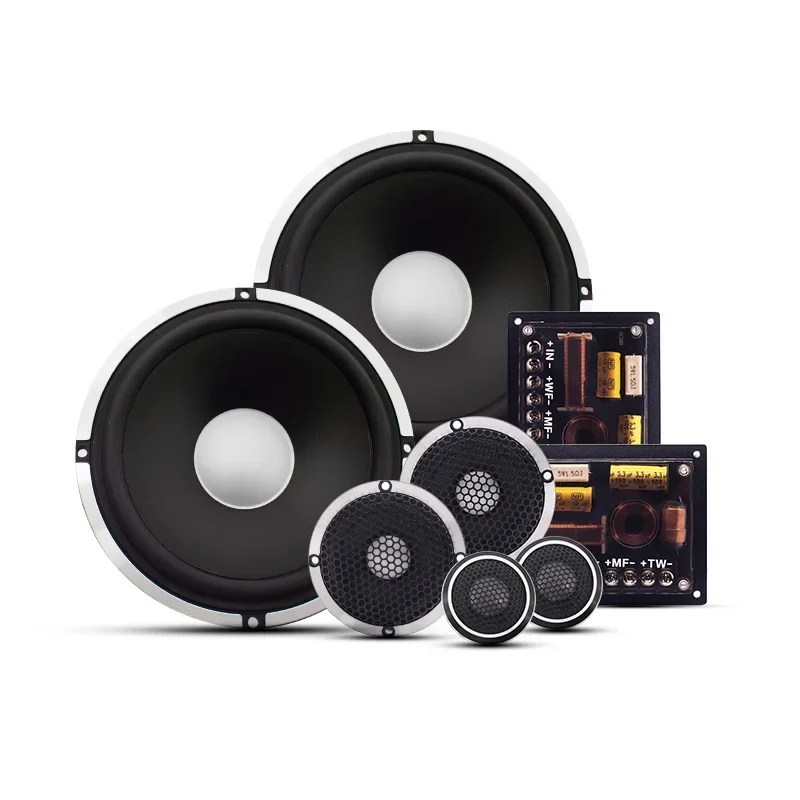 2 Stuks Rubberen Luidsprekerranden – 8 Inch (buitendiameter 196 Mm) – Voor Woofer En Subwoofer – Membraanreparatieset, Zwart