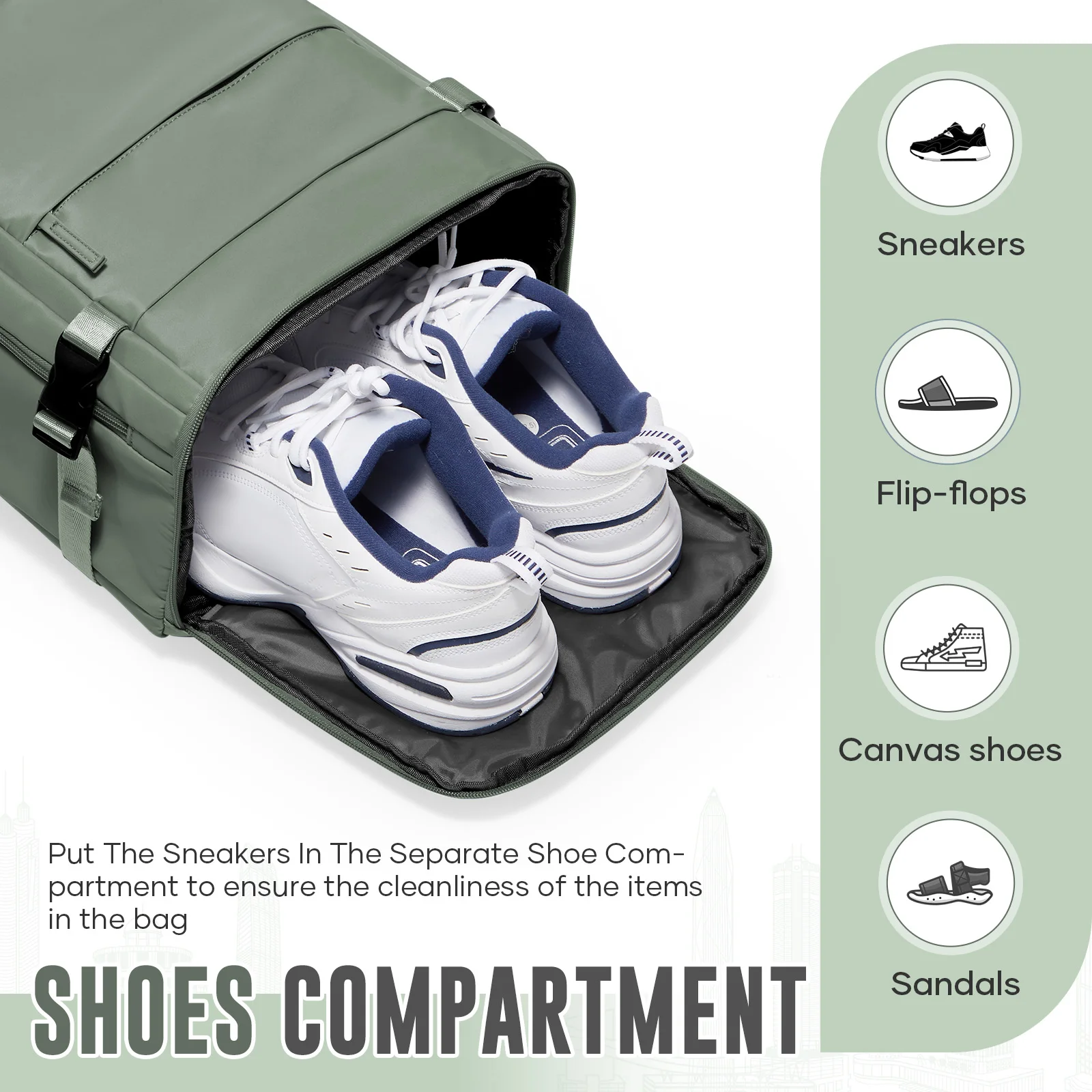 Able Carry Cabin Backpack for Ryanair 40x30x20 Travel Suitcases Backpack for Women Men, Vacuum Backpack Laptop Hand Luggage Bag