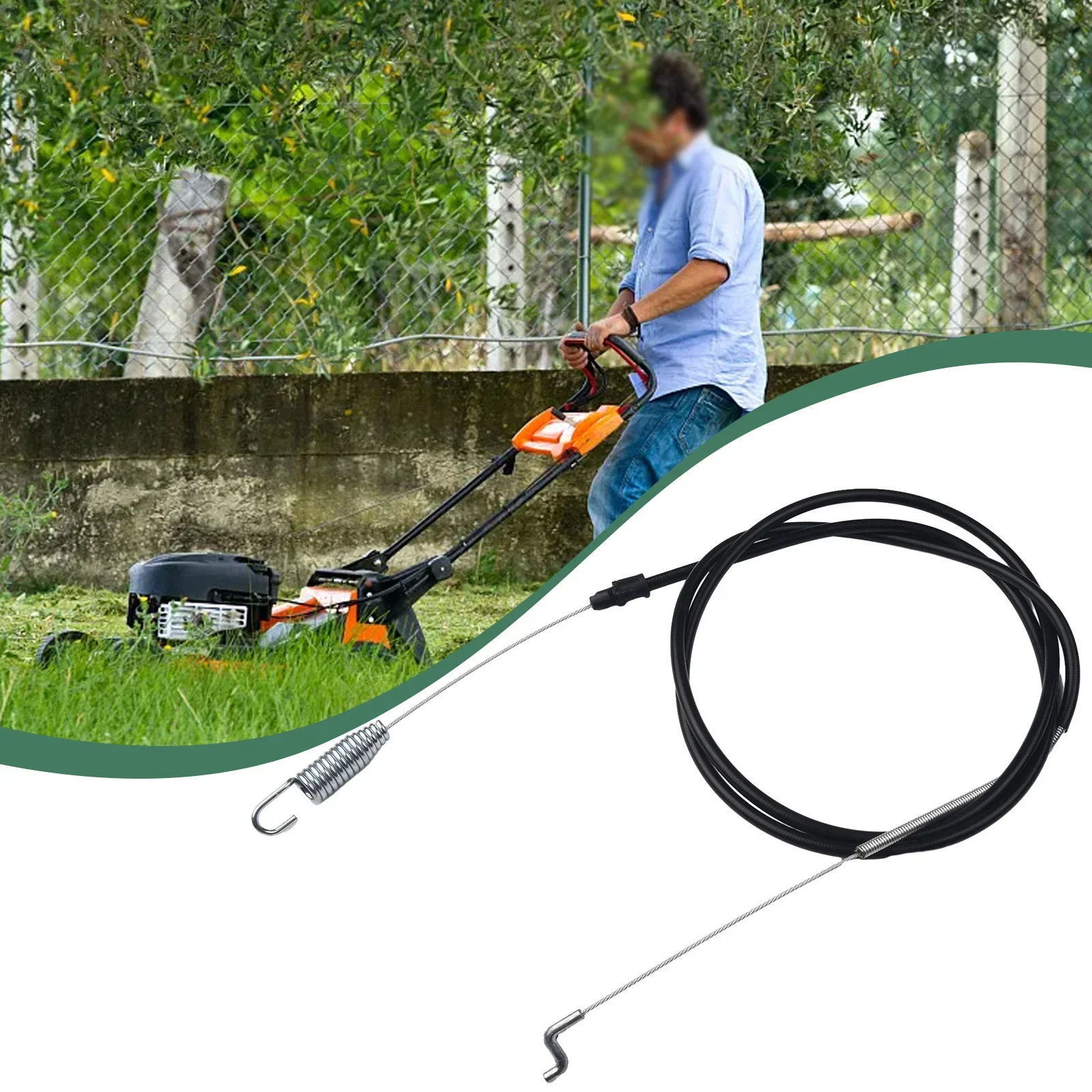 Zugkabel 119-2379 Ersatz Für Stens 290-945 / Toro Rasenmäher – 165 Cm Lang, Mit Z-Biegung Und Feder