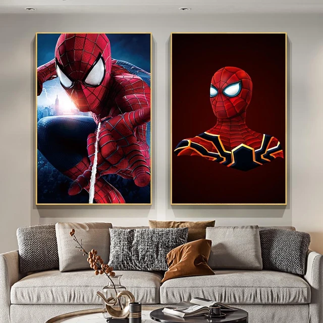 Quadro Homem Aranha Marvel Jogo Spider Man c/ Moldura A3