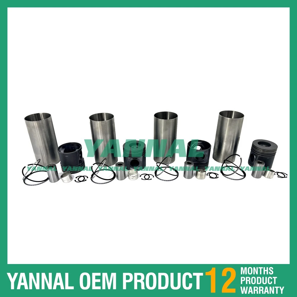 

Cylinder Liner Kit For Perkins 1104C-44 Excavator Engine Parts