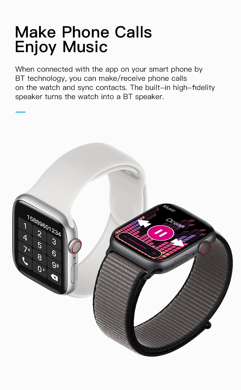 2022 NEW Smartwatch Bluetooth Calls Smart Watch For Men Women Sport Fitness Bracelet Custom Watch Face Sleep Heart Rate Monitor