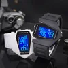 YIKAZE Creative Digital Watches for Kids Luminous Wateproof Silicone Strap Sports Watch Multifunction Alarm Clock Sports Watch 1