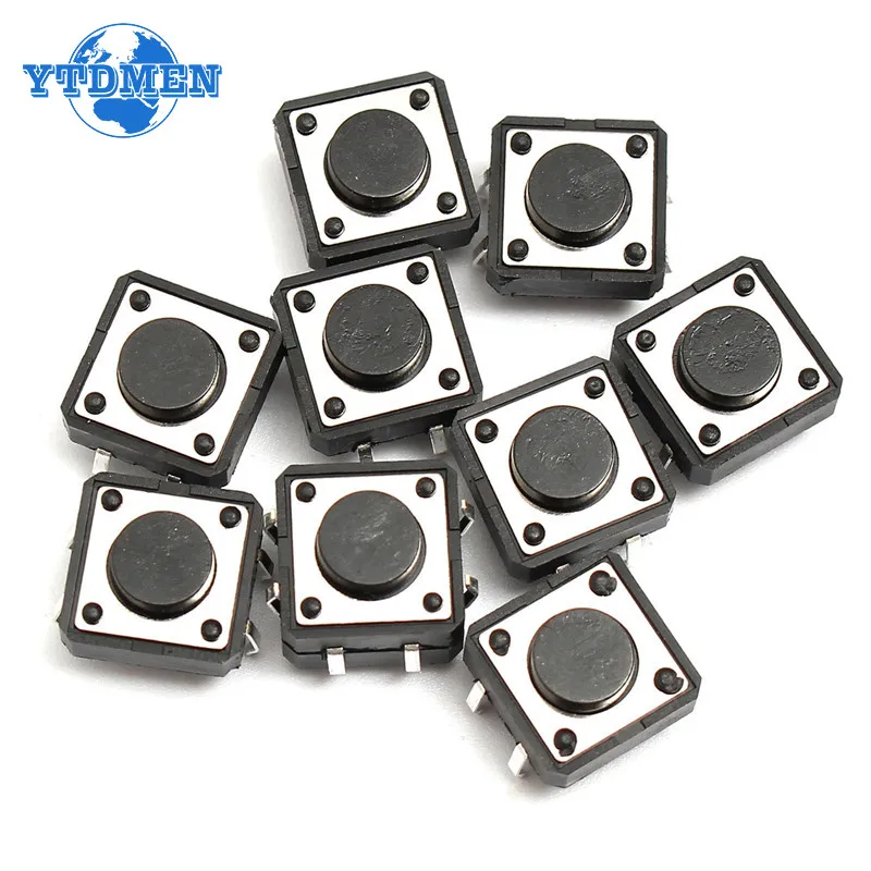 140pcs/lot 14types Momentary Tact Tactile Push Button Switch SMD Assortment Kit Set Life 100000 Times Promotion Price push button switch