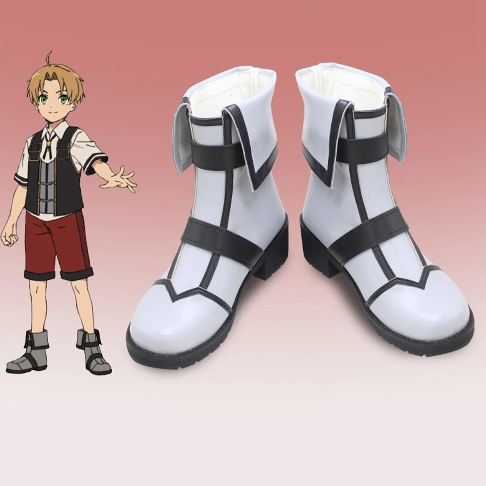 

Unisex Anime Cos Rudeus Greyrat Cosplay Costumes Shoes Boots Custom Size