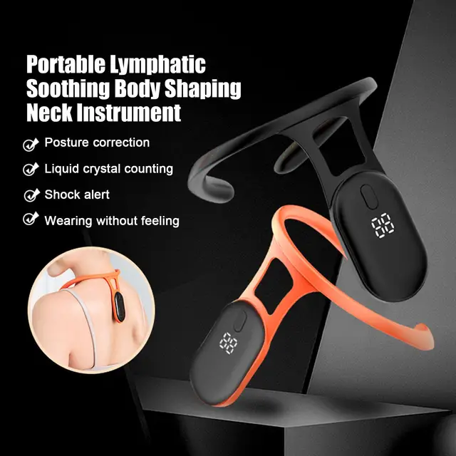 Dropship 1/2pcs Mericle Ultrasonic Portable Lymphatic Soothing Body Shaping  Neck Instrument; Portable Massager For Men And Women to Sell Online at a  Lower Price