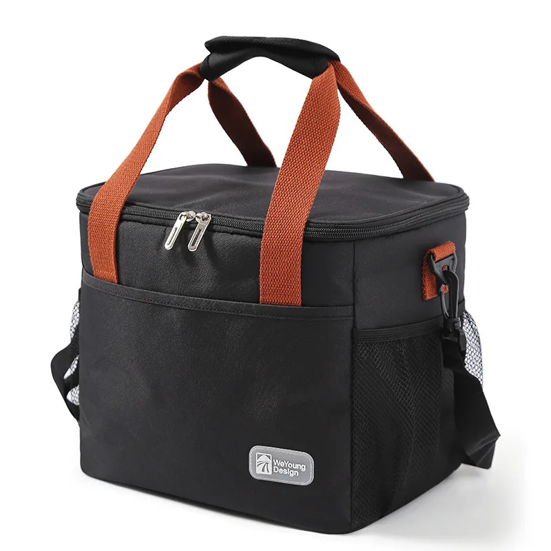 Women's Insulated Lunch Tote Bag - Durable Thermal Organizer for Picnics, Hiking, and Beach Outings