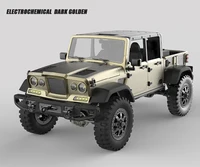 In Stock TWOLF KIT TW-715 1/10 RC Off-road Vehicles 2Speed Transmission Full Metal CNC Control Crawler Car Sound Toys Model 1