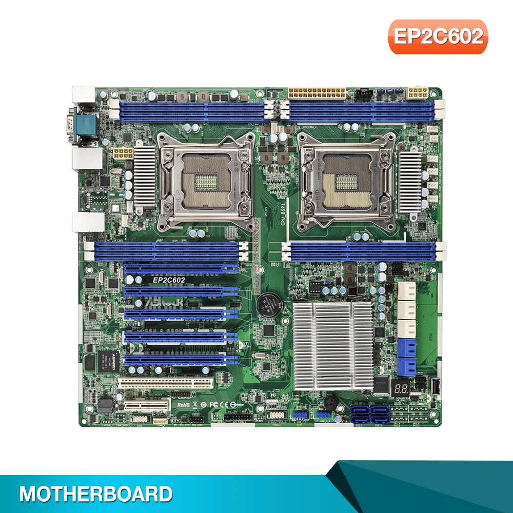 

Server Motherboard EP2C602 For ASROCK LGA2011 Support Xeon 5-1600/2600/4600 High-Quality