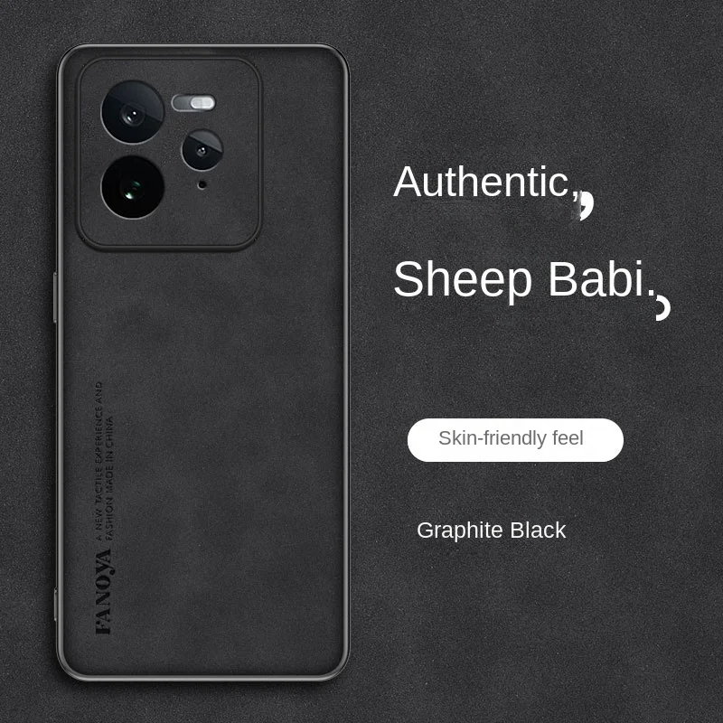Shockproof PU Leather Skin Matte Hard Back Cover