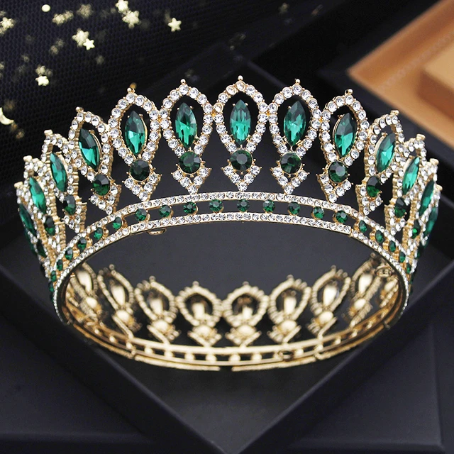 Couronne Royale Pour Le Roi Ou La Princesse, Diadème D'or De Reine