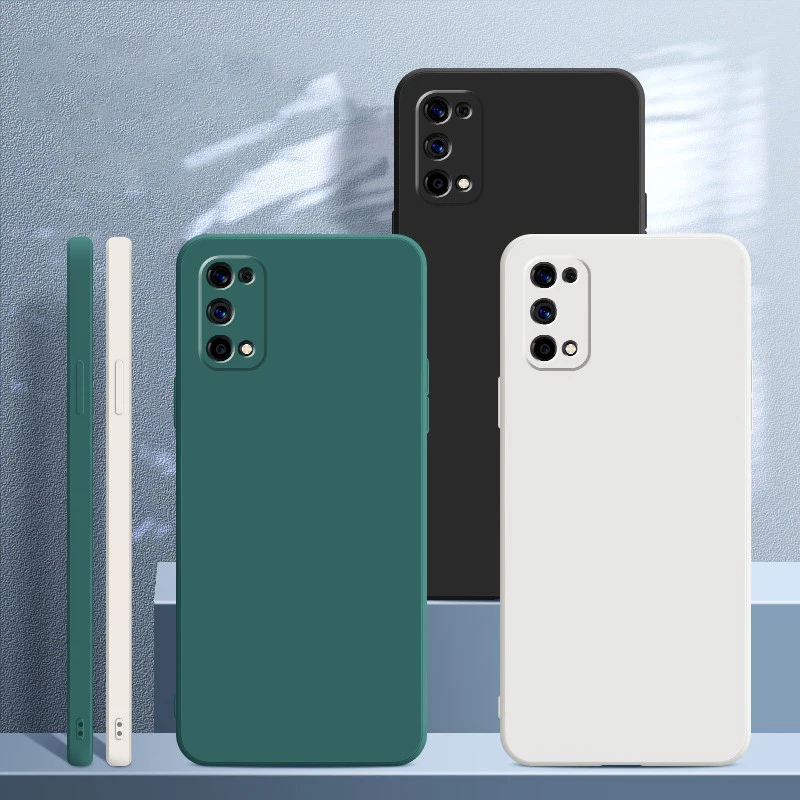 Luxury Liquid Silicone Phone Cover - Classic Design