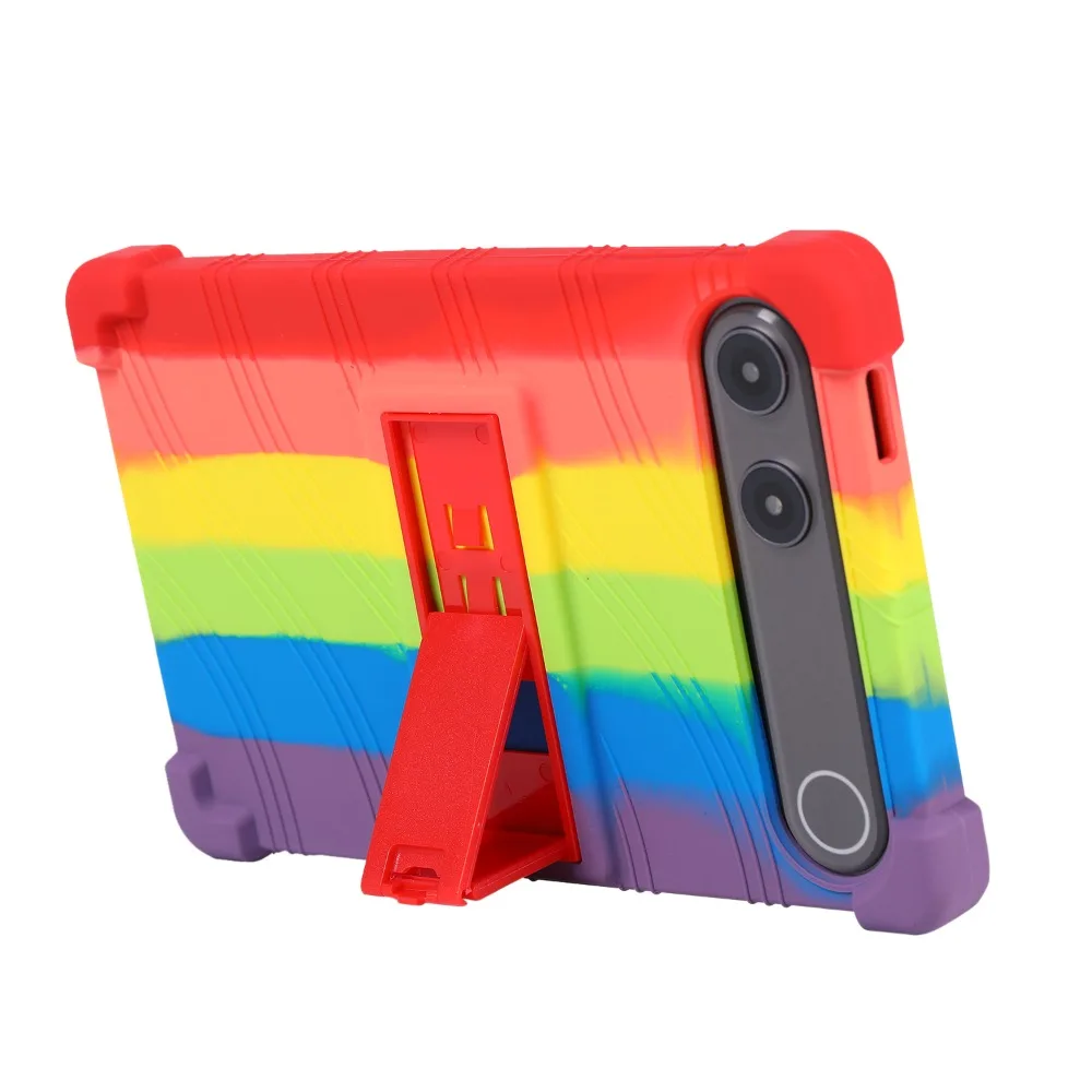 Shockproof Kickstand Silicone Tablet Case, 8.8 Portable and Durable Design