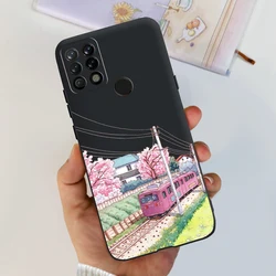 Colorful Matte Silicone Phone Case with Bumper Protection - 6.8'' Back Cover for Tecno Pova (653)