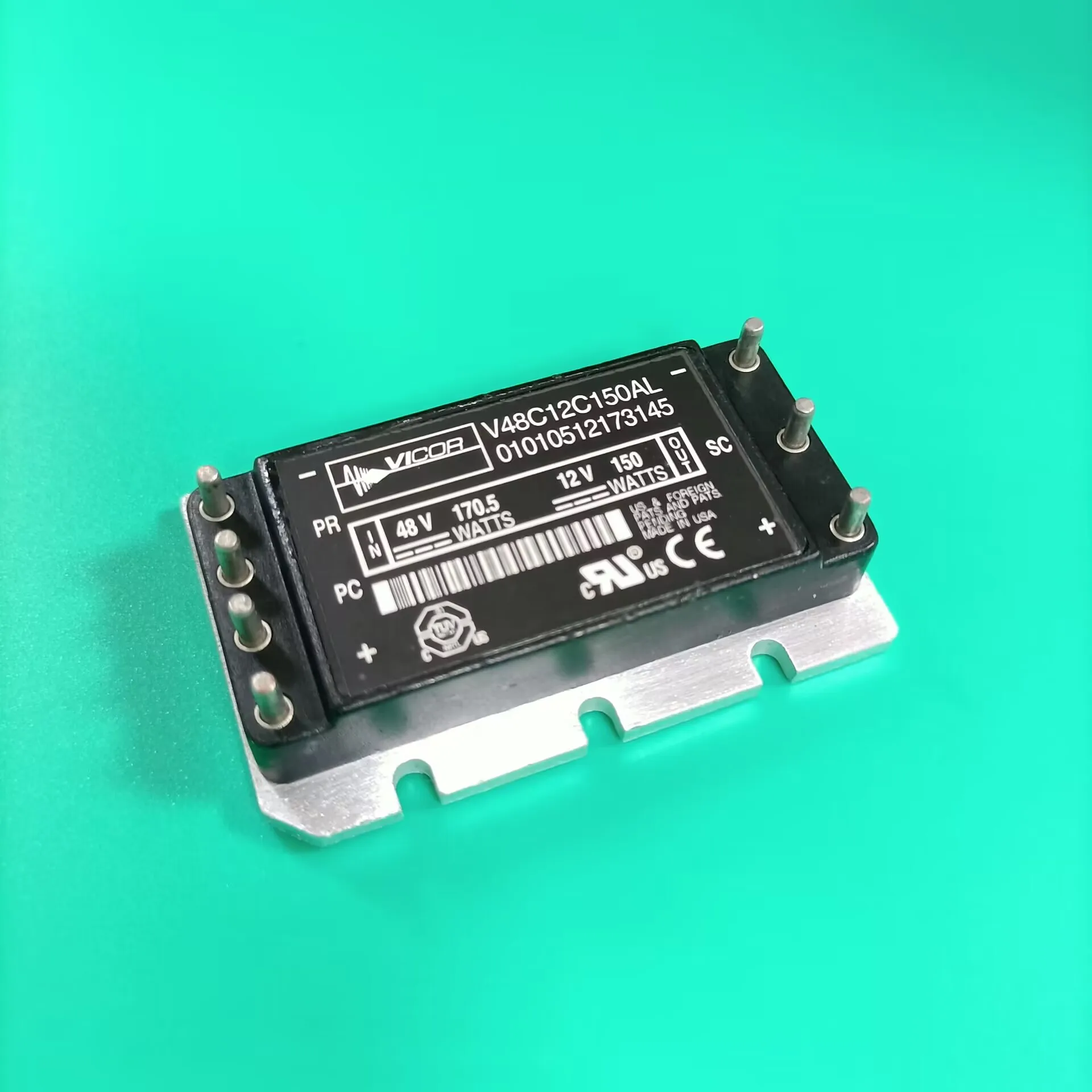 

V48C12C150AL модуль V48C12C150A L DC-DC преобразователь 12 В 150 Вт V48C12C150 AL V48C12C 150AL V48C12 C150AL V48C 12C150AL V48 C12C150AL