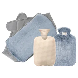 Hot Water Bottle For Period Pain Keep Warm Water Filling Pvc Hot Water Bag Home Convenient Waist Stomach Warming 1000-2000ml