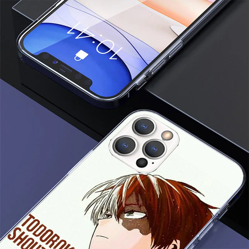My Hero Todoroki Shoto Themed Phone Case - Gift Print Cover