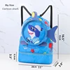 Children's Swimming Bag Kids Waterproof Storage Shoulder Packs Hand Luggage Backpack Wet Dry Separation Bag Large Capacity Pouch 6