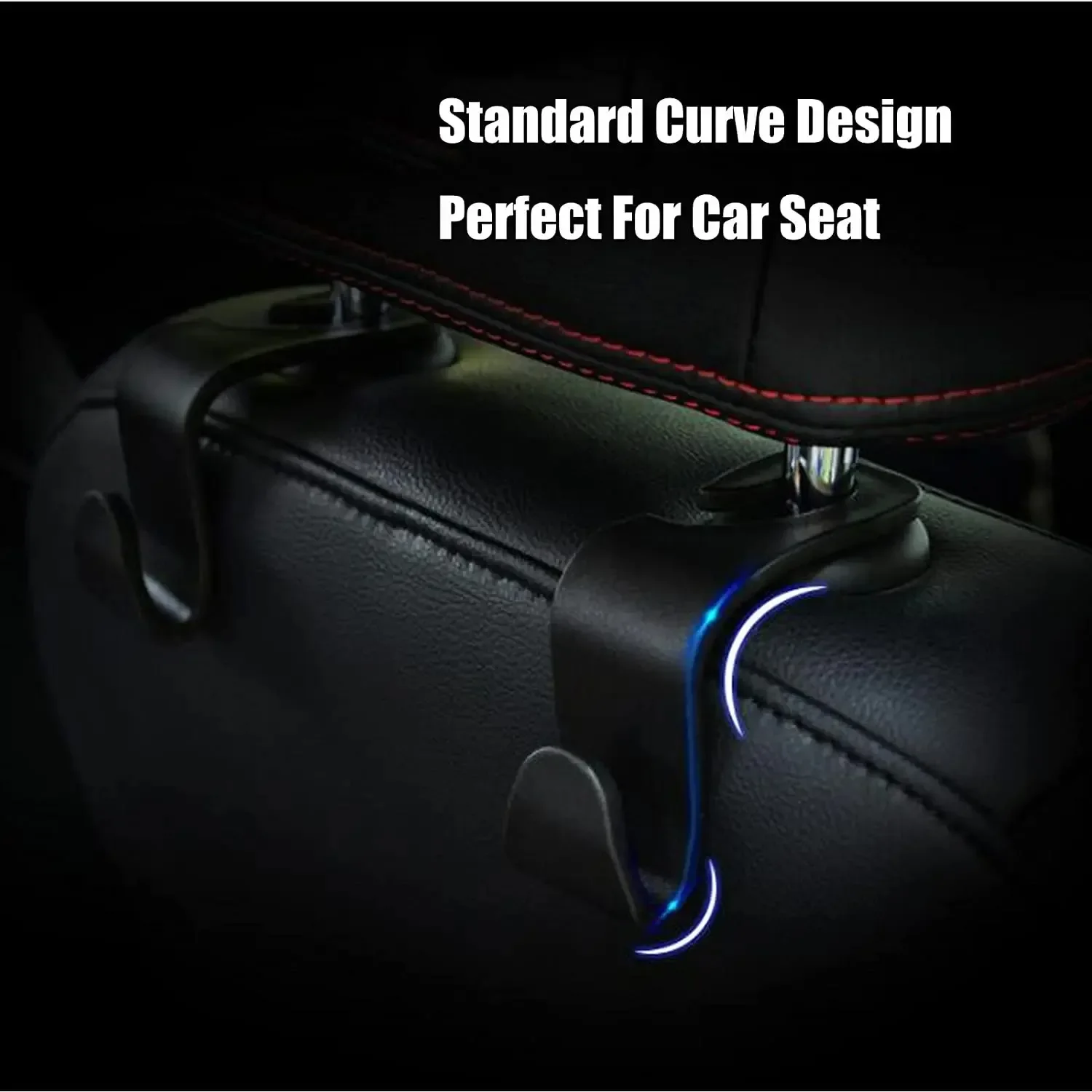 4PCS Car Seat Headrest Hooks 4