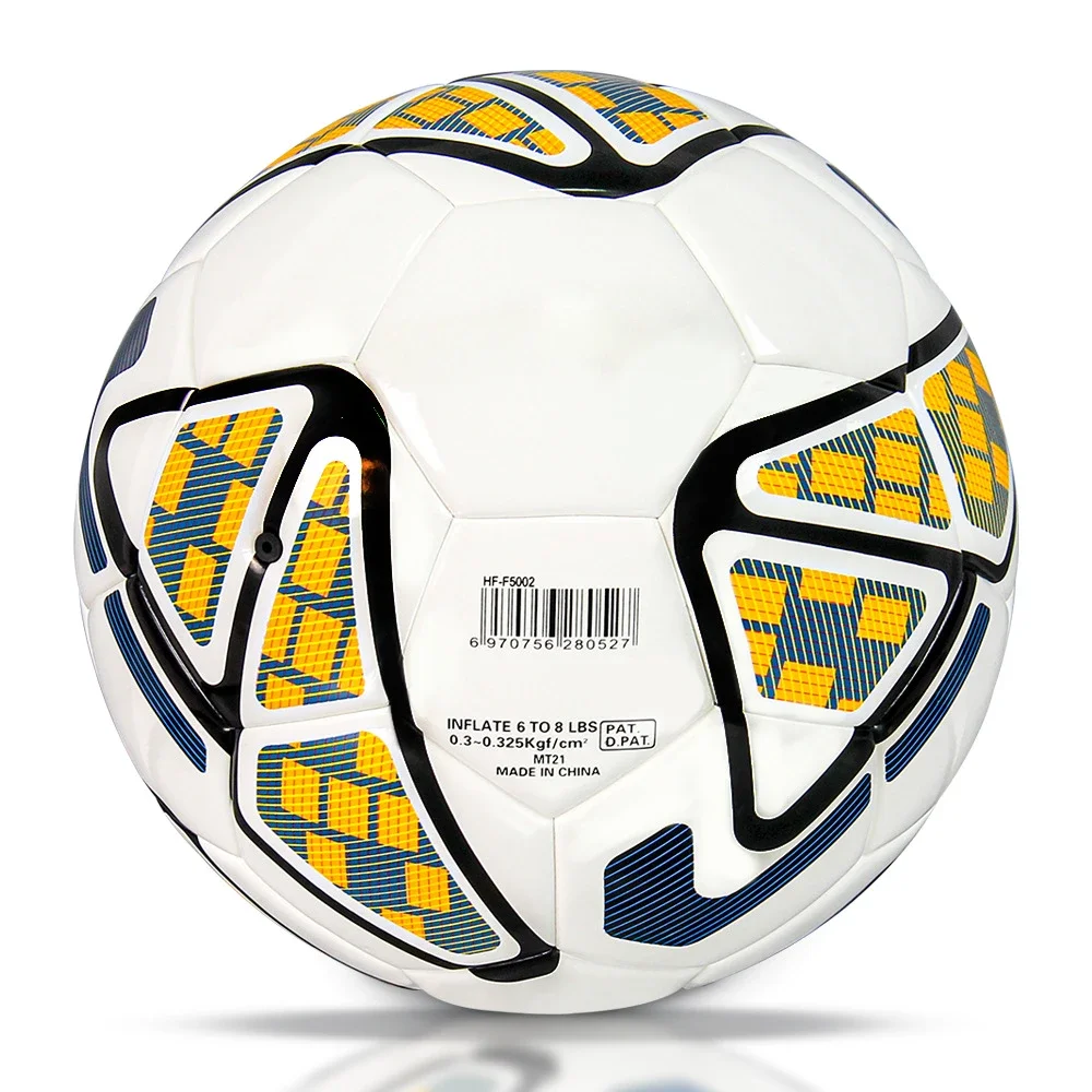 Professional Standard Football Size 5 PU Hot Lamination Match Training Machine Sticker PU Soccer Seamless Wear-resistant Ball