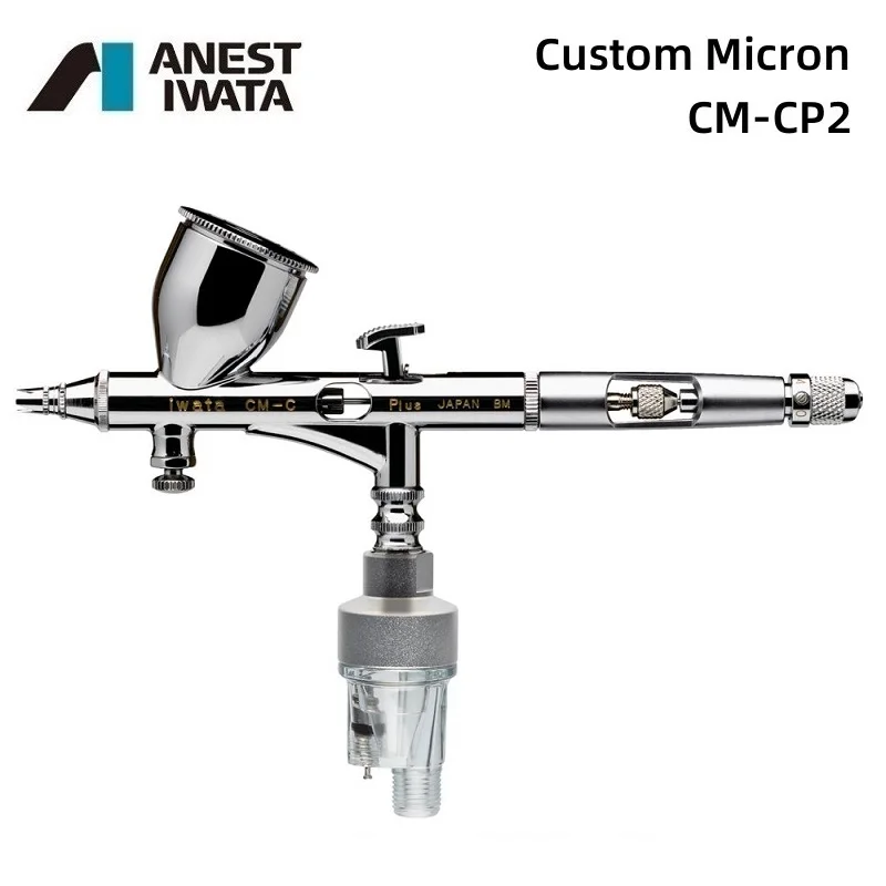 

ANEST IWATA CM-CP2 Airbrush 0.23mm Custom Micron Dual Action Scale Tank Model Kit Anime SciFi DIY Doll Coloring Paint Tool