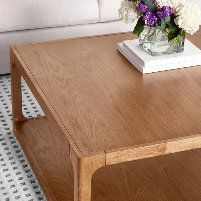 Haven Coffee Table, Living Room, Warm Brown 5