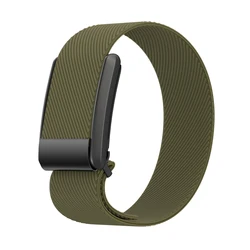 Whoop Band Elastic Sport Strap - Stretchy Nylon Wristband Replacement - Whoop 4.0 (Army green)