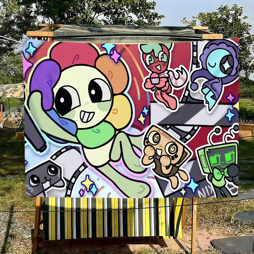 Elegant Bassie Flag and Gourdy Design: Custom Garden Decor and Family Gifts