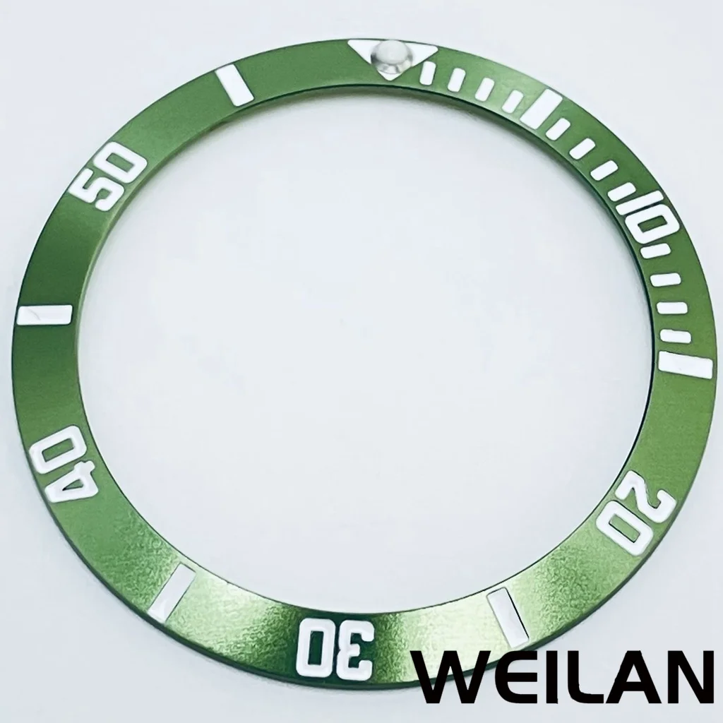 Ceramic & Aluminum GMT Diver-Style Bezel Insert for 40mm Cases - Premium Diving Accessory
