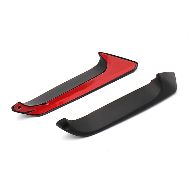 2PCSAirDeflectorKitMotorcycleAirDeflectorKitBlackPlasticFor