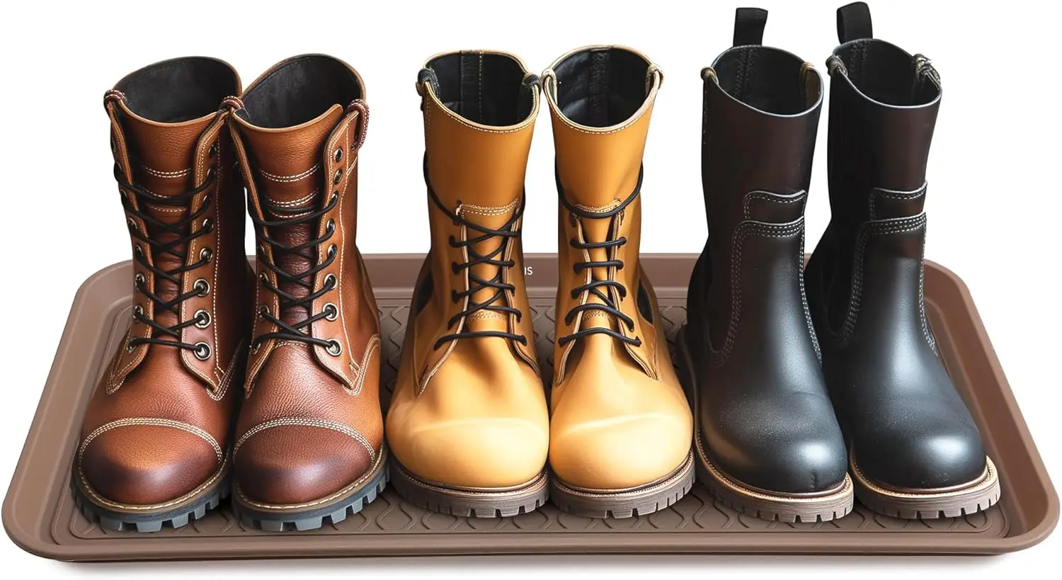 Shoe Drip Tray - Waterproof Indoor or Outdoor Welly Boot Storage Tray - Shoe Mat for Wellies, Muddy Boots, Rain Boots 2
