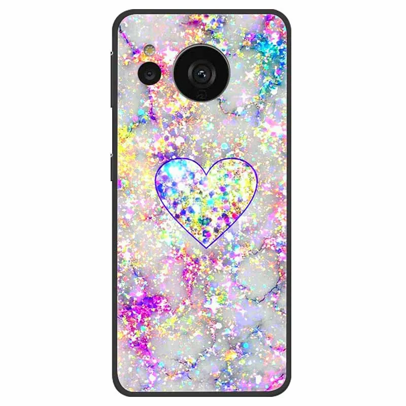 Luxury TPU Soft Silicone Back Cover Phone Case - Elegant Love Design